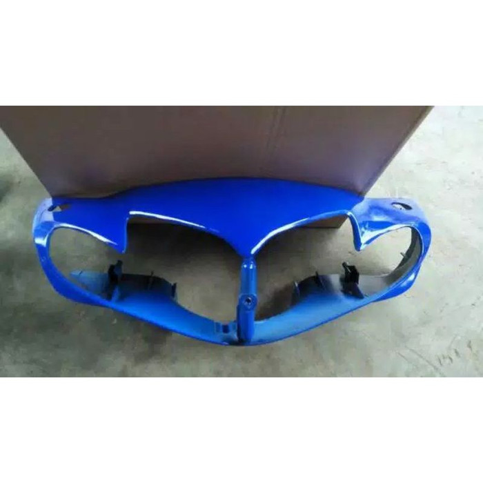 COVER BODY batok kepala depan SHOGUN R 125 lama BIRU TERLARIS