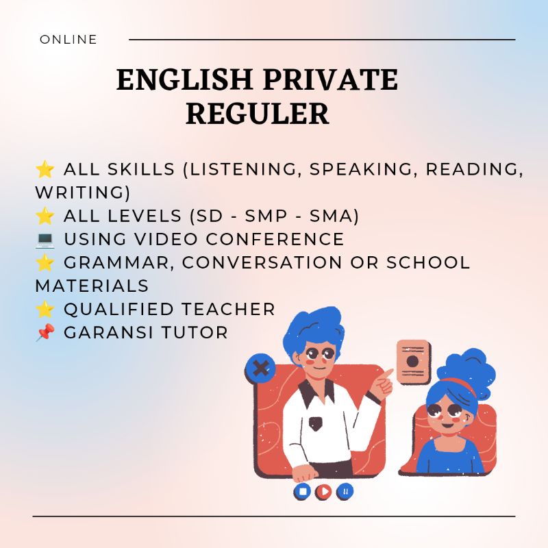 

Les Private Bahasa Inggris Reguler