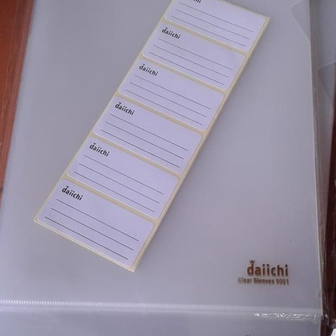 

BISA BAYAR DITEMPAT 12 PC MAP L DAIICHI CLEAR SLEEVES 9001 A4 TERLENGKAP Kode 1206