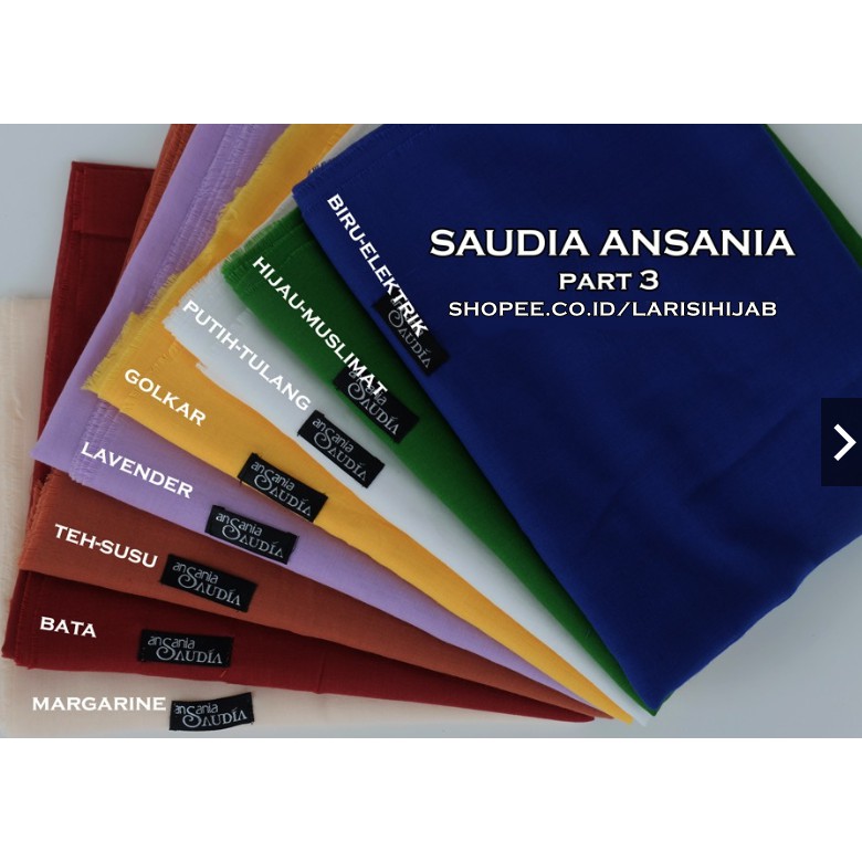Jilbab Saudia Ansania Part 3 Hijab Rawis Segiempat Syari