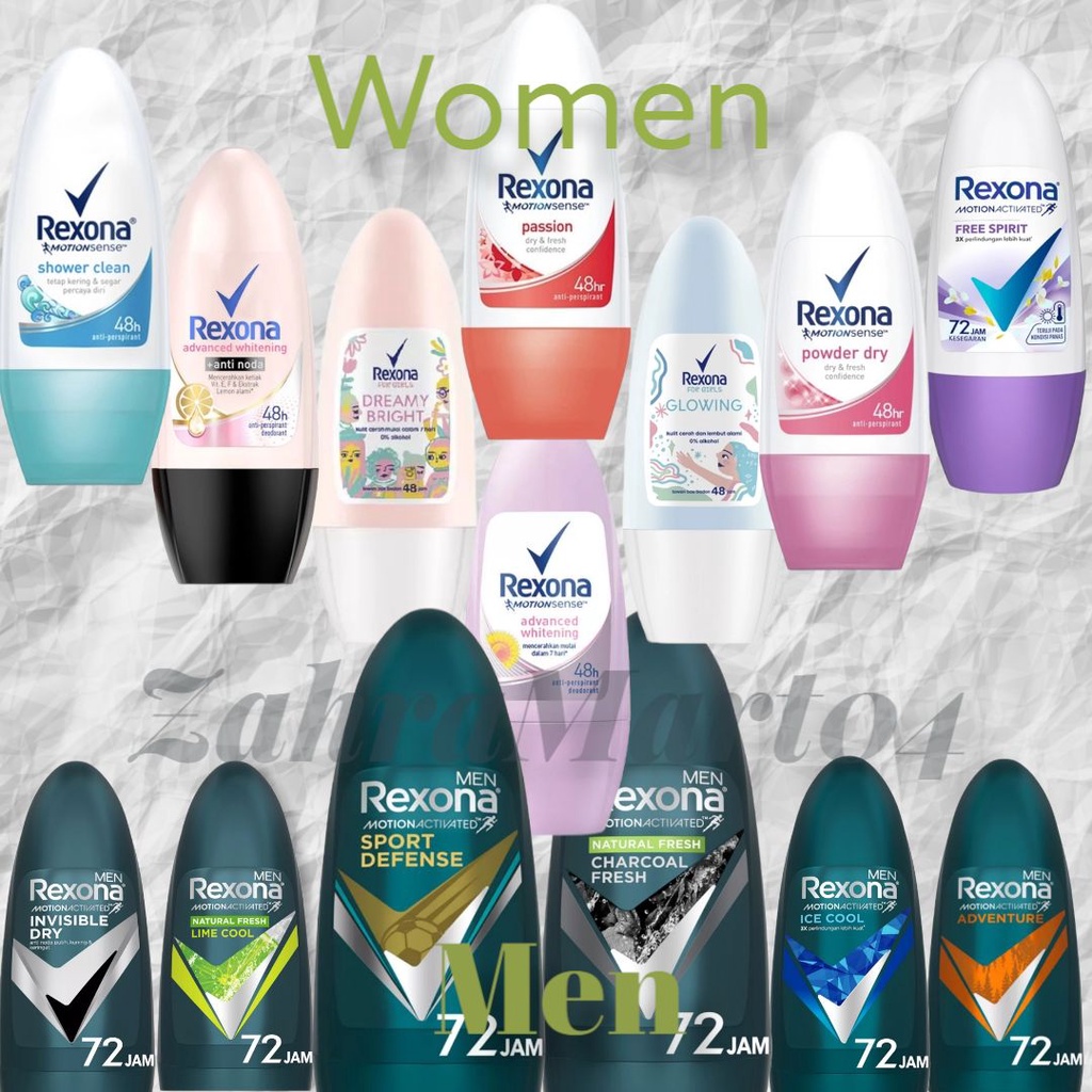 Rexona Rool On Deodorant Women 45ml