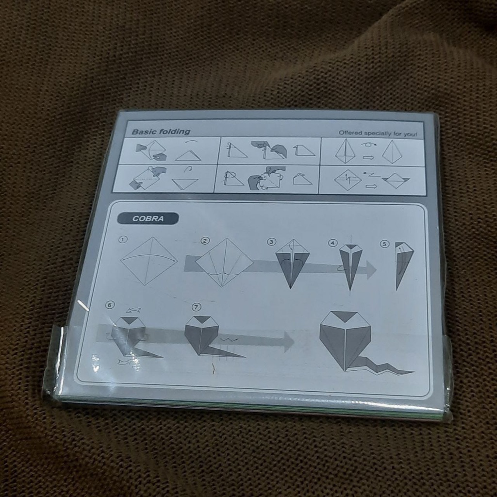 

Kertas Origami Termurah 16x16 - isi 2