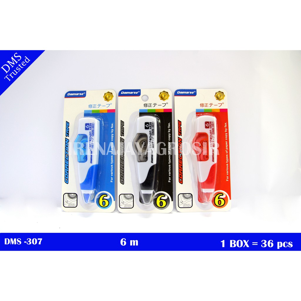 

Daimarse TIPE X ROLL CORRECTION TAPE TIPX KERTAS MINI 6 METER dms-307