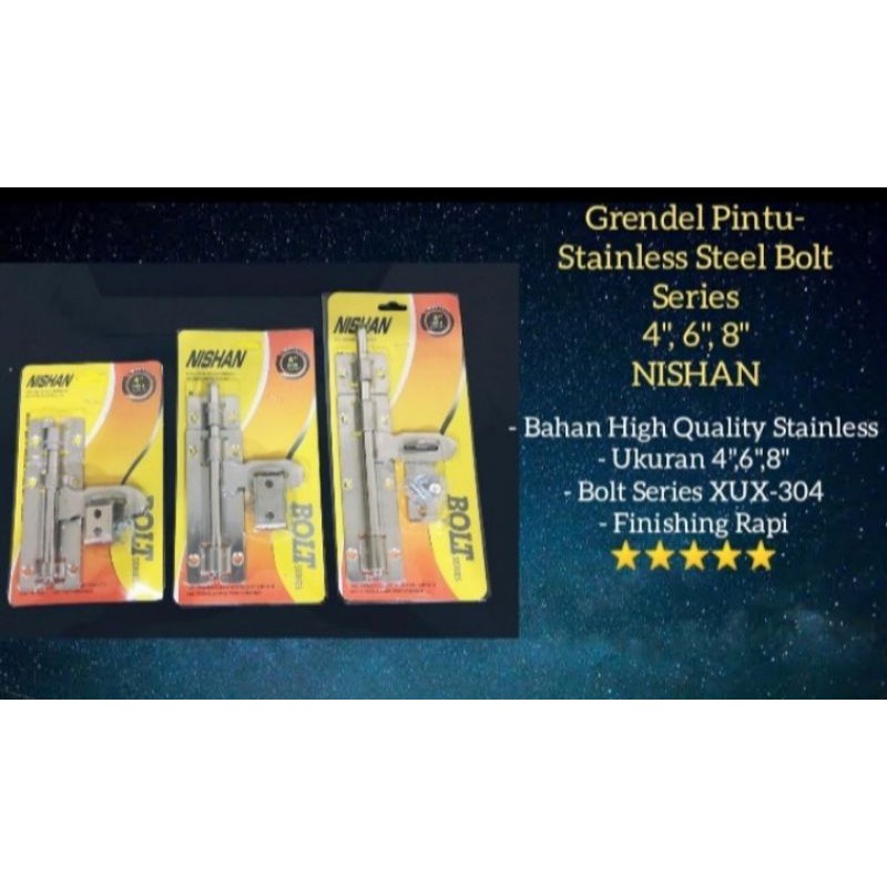 Grendel Overvall Stainless 6&quot; Nishan