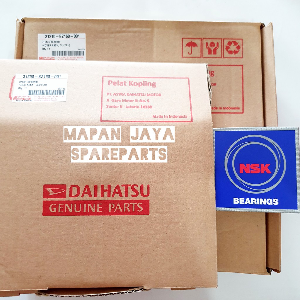 ORI KANVAS KOPLING SET KOMPLIT - GRANMAX / LUXIO / GRAND MAX (ASTRA DAIHATSU)