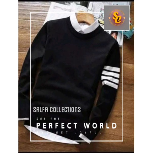 switer rajut,cowo korea style pangkat gaul,terkini salfa collections