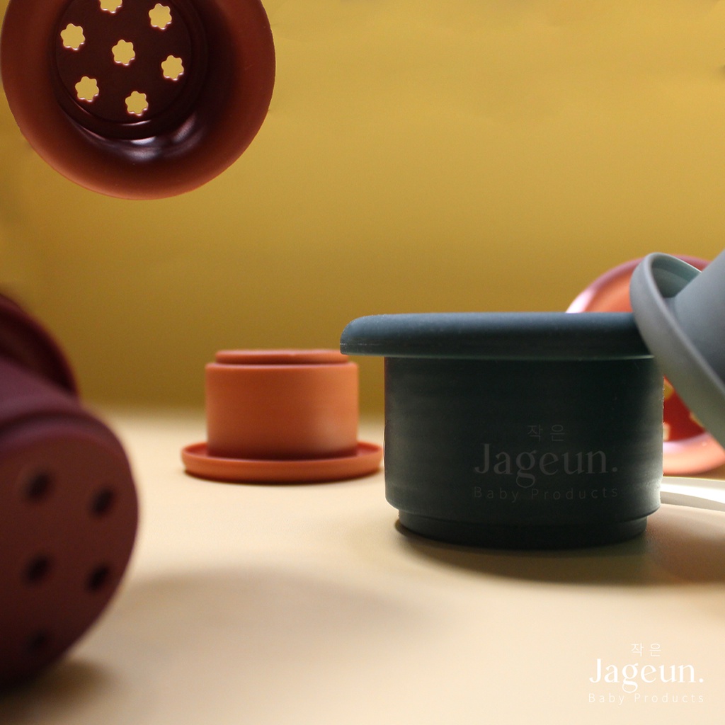 JAGEUN Premium Silicone Baby Teether Stacking Cup | Susun Gelas Tower