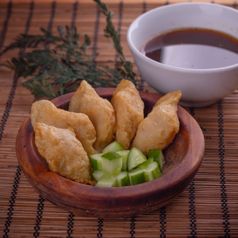 

PEMPEK PALEMBANG KECIL ASLI IKAN TENGGIRI ADAAN, LENJER, TELUR, KULIT KRISPY ENAK