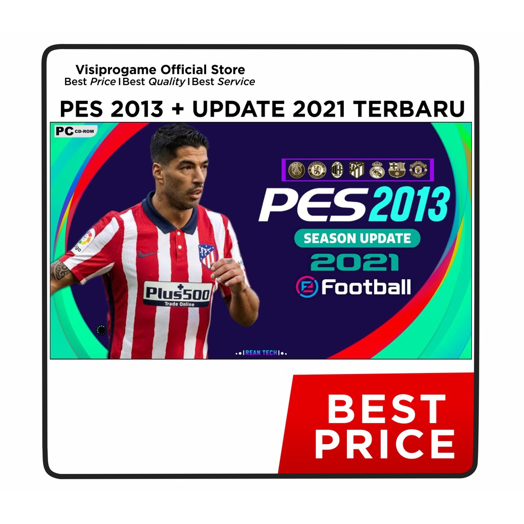 PES 2013 + Patch Update Terbaru 2021 Game Pc-laptop  