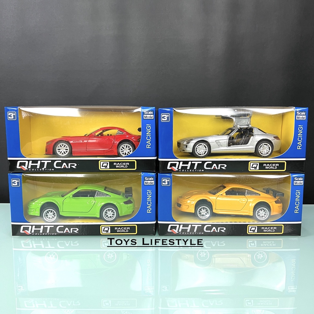 Mainan Mobil Mobilan Anak Diecast Sports Car Pull Back (Murah)