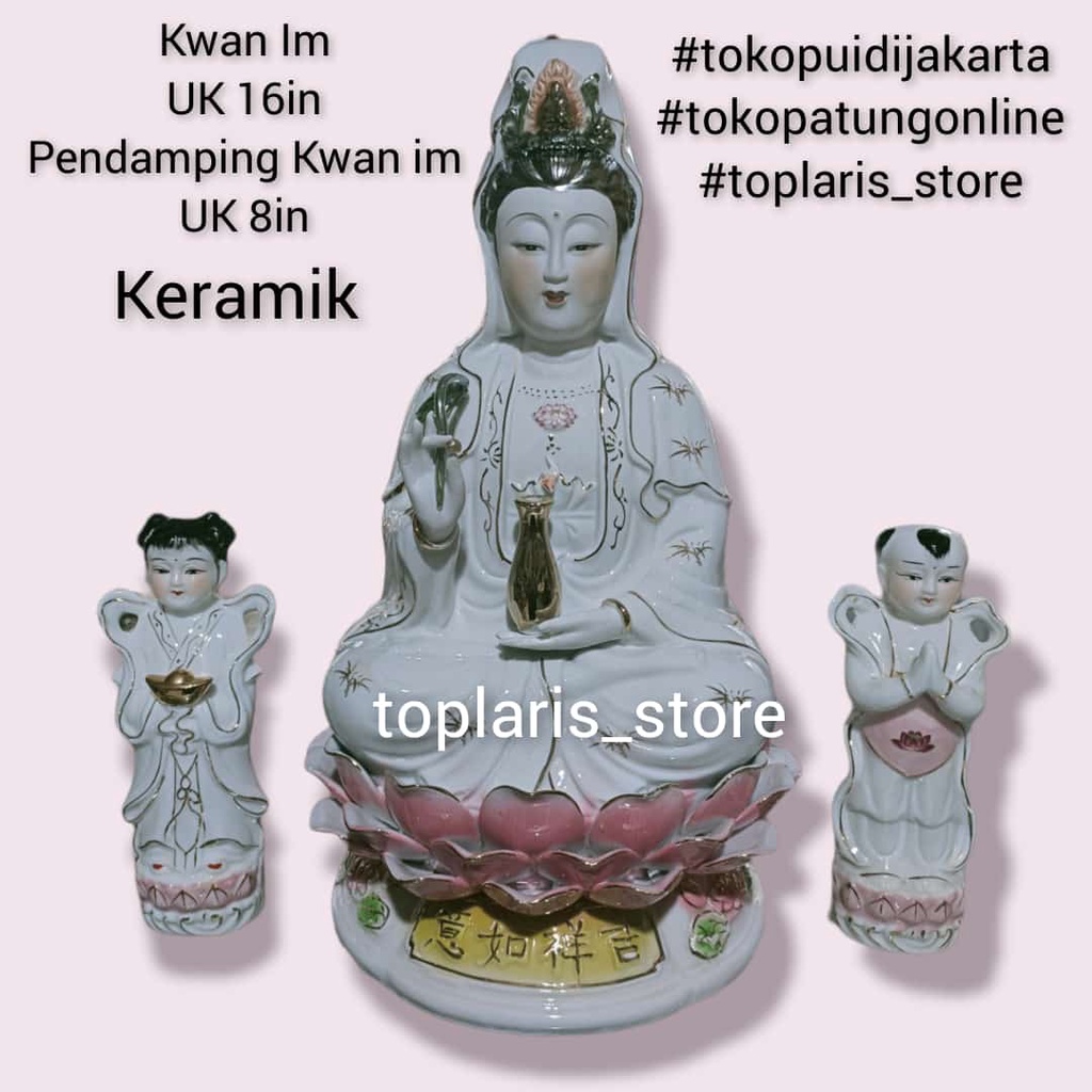 Patung Kwan Im Set Pendamping 022