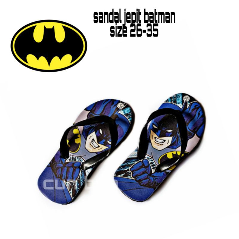 sandal jepit batman