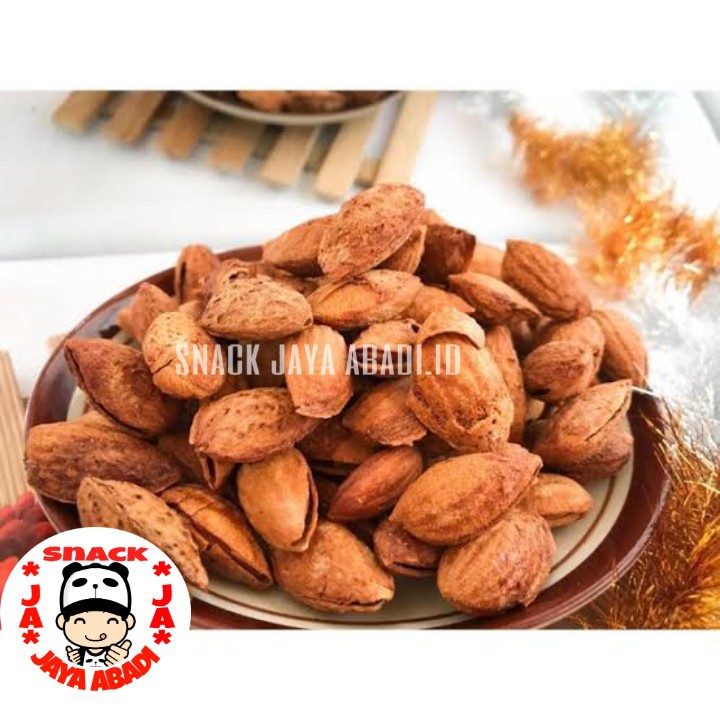 

Termurah Kacang Almond Panggang Susu / Almon Oven Roasted Grade A 100 Gram