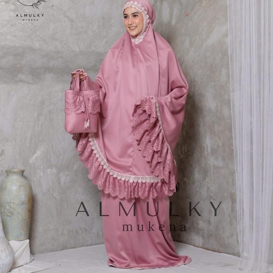 Terbaru.. Mukena Lesti Rempel Laser Cut Sutra Velvet / Mukena Dewasa Traveling Daily Sutra Velvet Re