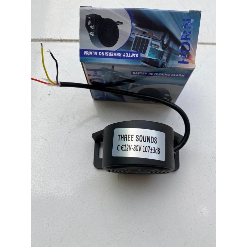 Backup Alarm 3 Suara 12-24 Volt Model KECIL