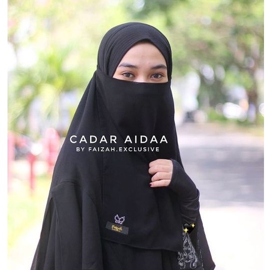 CADAR TALI AIDAA CADAR TUTUP NIQAB BANDANA NIQOB TEMBORO CADAR MURAH by faizah exclusive