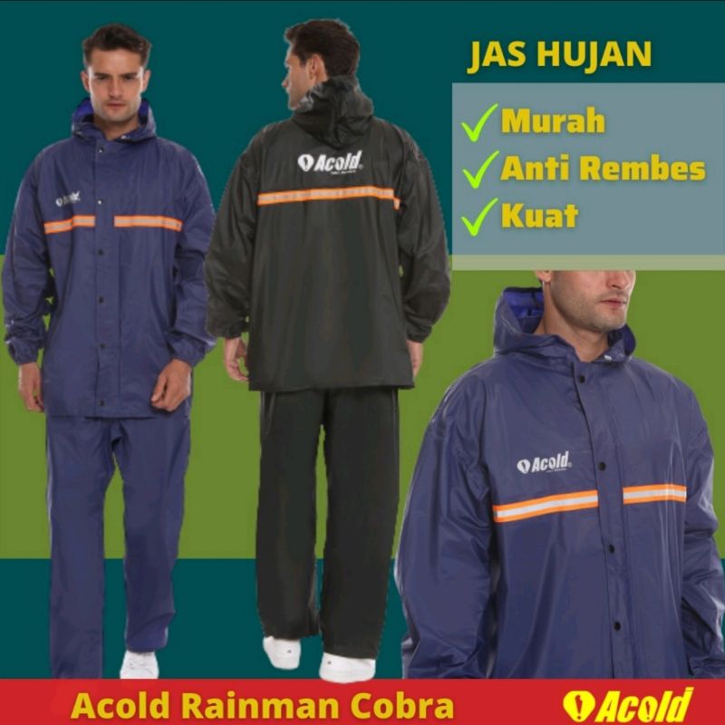 Jas Hujan ACOLD RAINMAN COBRA Original