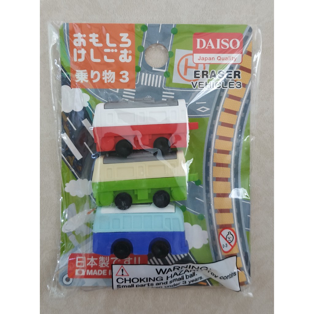 

Penghapus Daiso Japan Eraser Vehicle isi 3