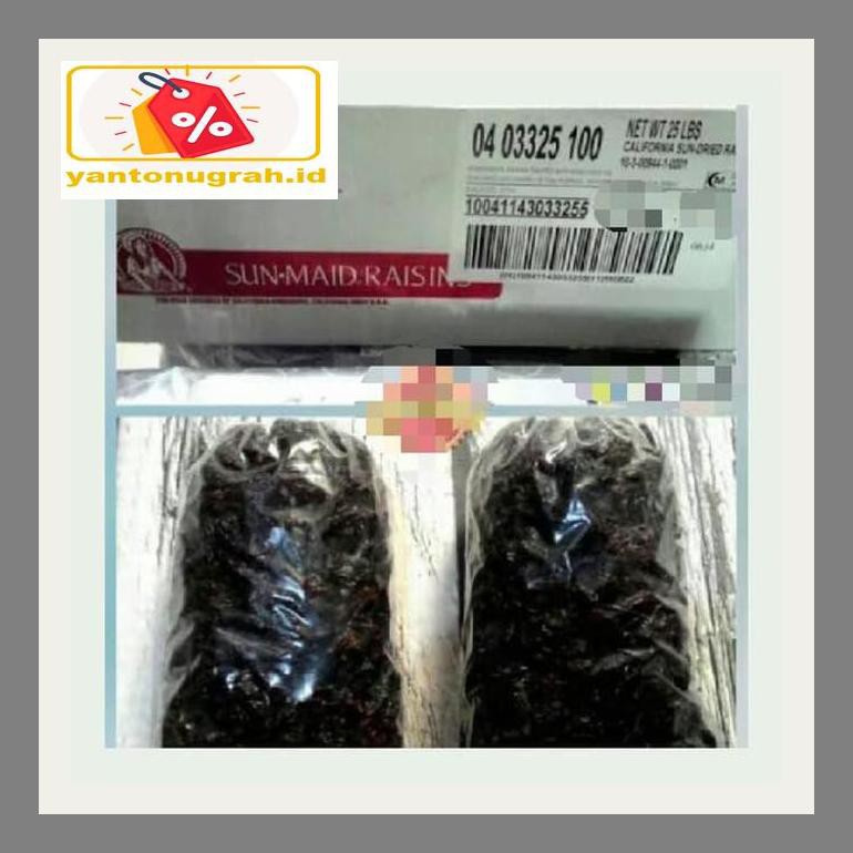 

S50Mkkar Kismis Merk Sun Maid, Raisins Sunmaid Repack 500Gram Dr05Ytd