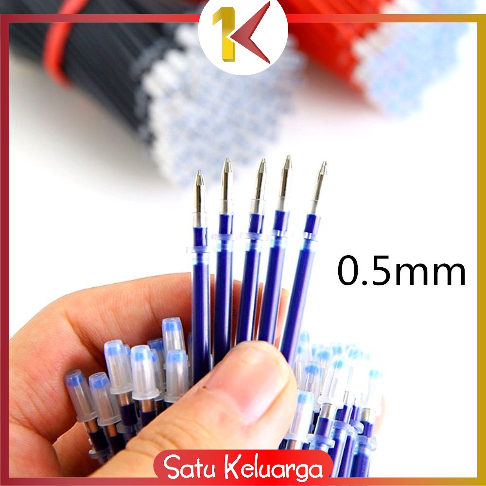 

SK-A6 REFILL TINTA GEL ISI ULANG TINTA PULPEN PENA GEL REFILL 0.5MM