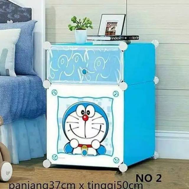 Nakas Plastik 2 Susun Karakter