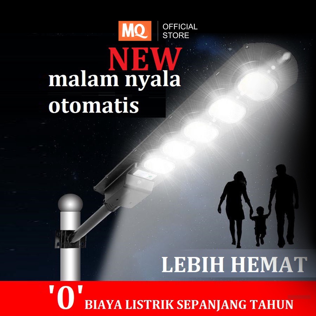 MQ LAMPU JALAN TENAGA SURYA / SOLAR CELL 50/100/150/200/250 WATT TANAGA MATAHARI