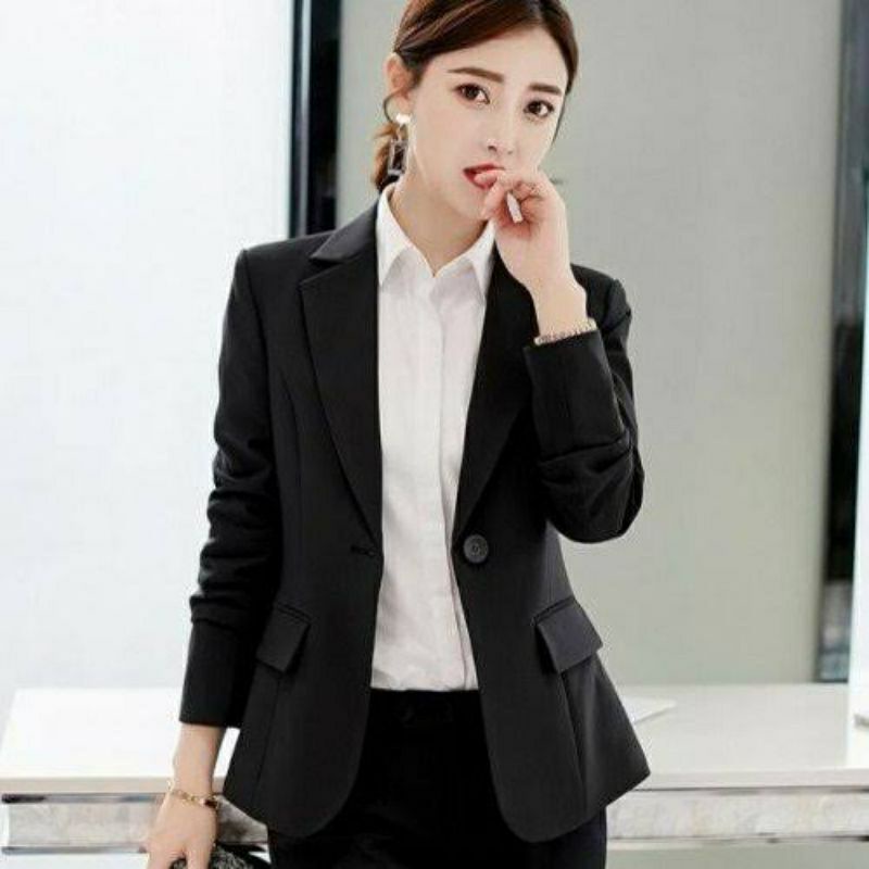 Blazer Wanita Korea Style/ Jas Wabita