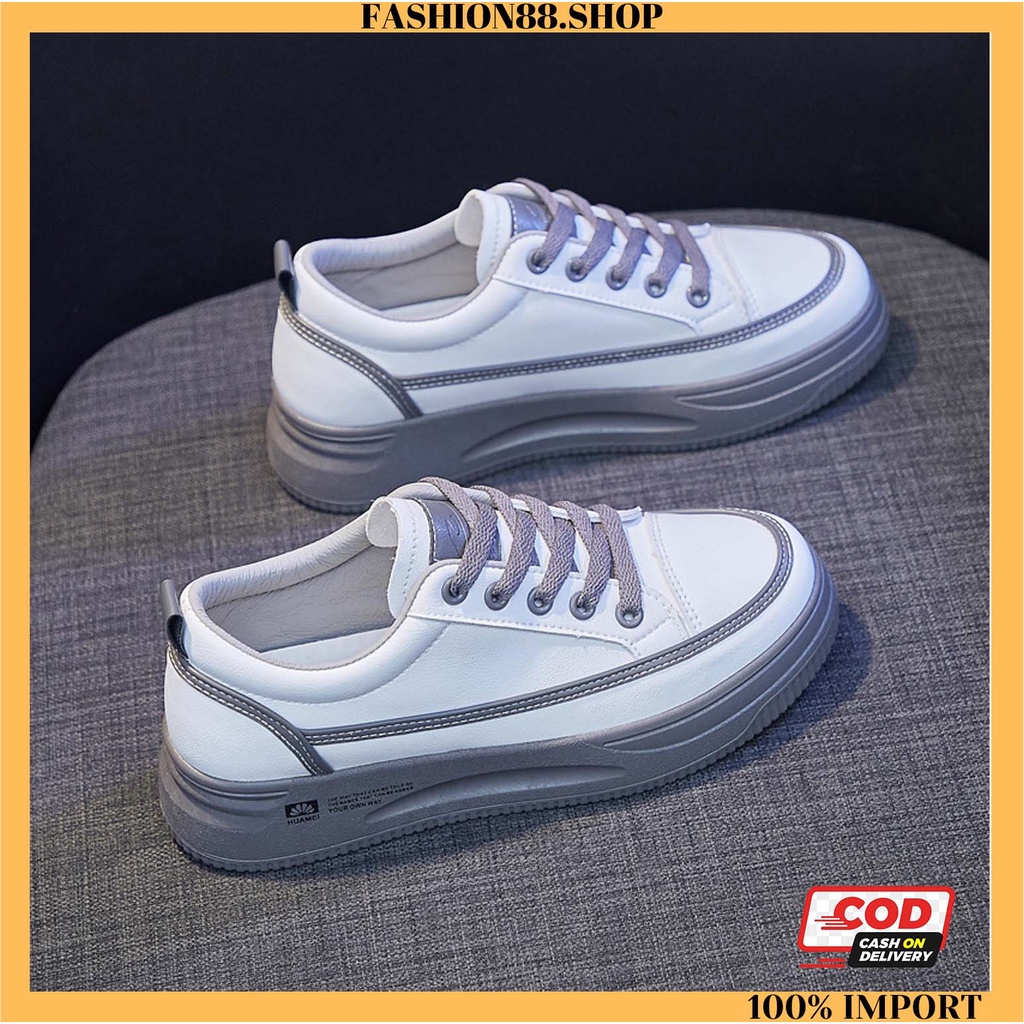 COD New Sepatu Wanita Sepatu Sneakers Import Premium Quality SP 047