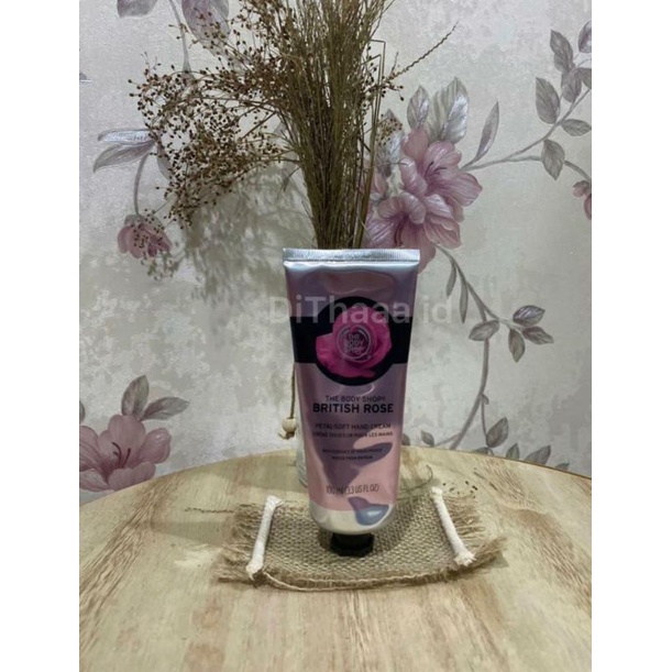 The Body Shop BRITISH ROSE Hand Cream 100ml - Hand Lotion