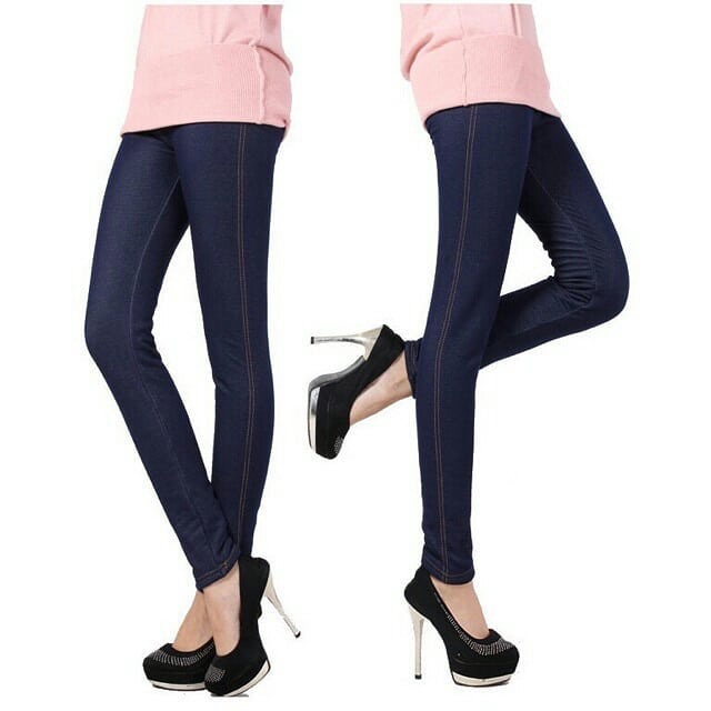 Celana Jeans Hangat musim dinginWinter thermal legging long john