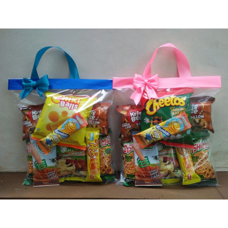 PARCEL SNACK MURAH / HAMPERS SNACK / BUKET SNACK MURAH (B36)