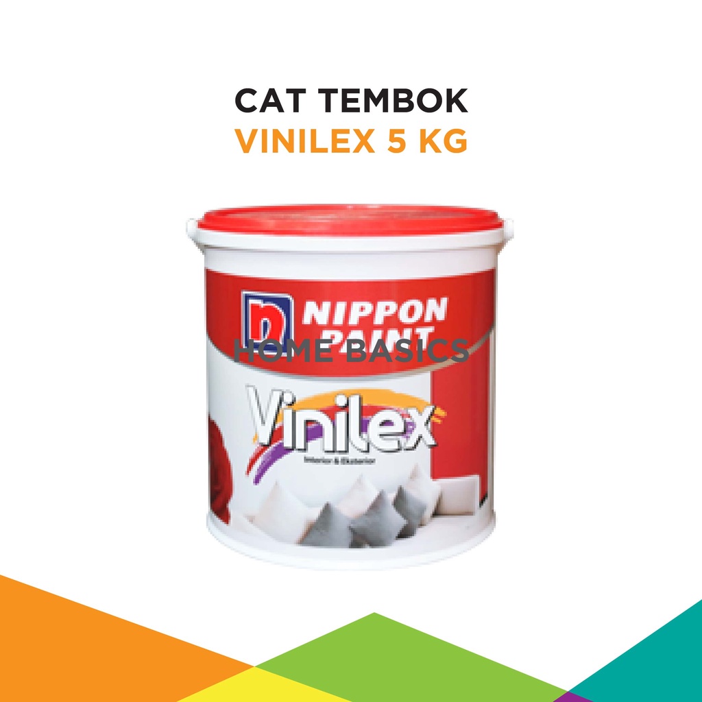 Jual Cat Tembok Vinilex Bunga Nippon Paint Putih Kg Galon Cat Dinding Cat Air Shopee