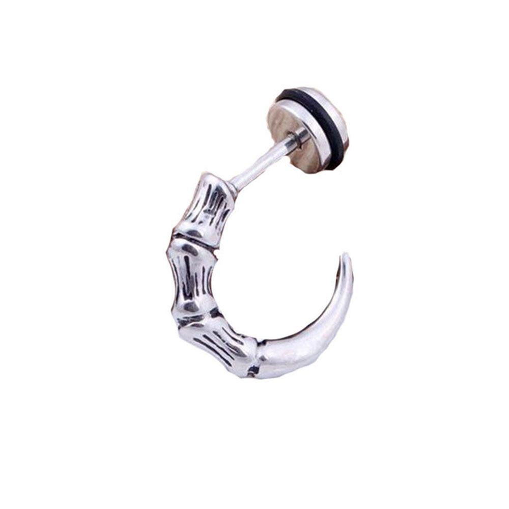 Needway Eagle Claw Fashion Baru Merek Pria Gadis Cowok Stainless Steel Anting Giwang Plug Stud