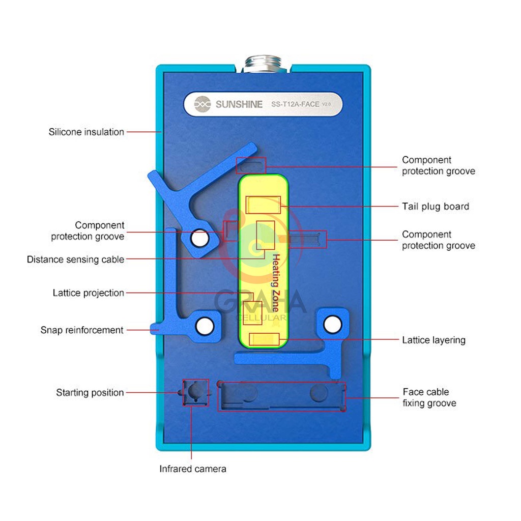 HEATING PLATE SUNSHINE SS-T12A-FACE