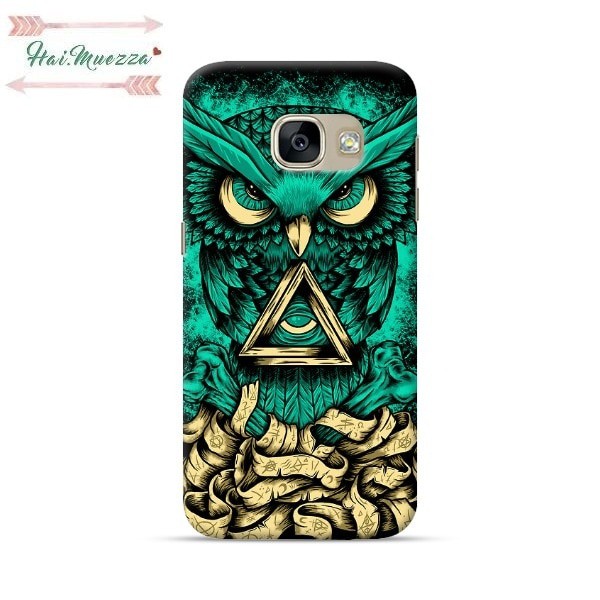 Custom Case Hardcase Samsung A5 2017 motif Iluminati Owl