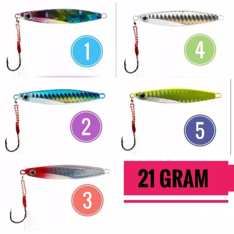 Metal jig IMA  Killer Umpan Casting Micro Jigging UL