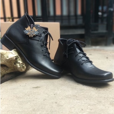 SEPATU PDH WANITA MERK LIONIEX KULIT SAPI ASLI POLWAN TNI POLRI KANTOR