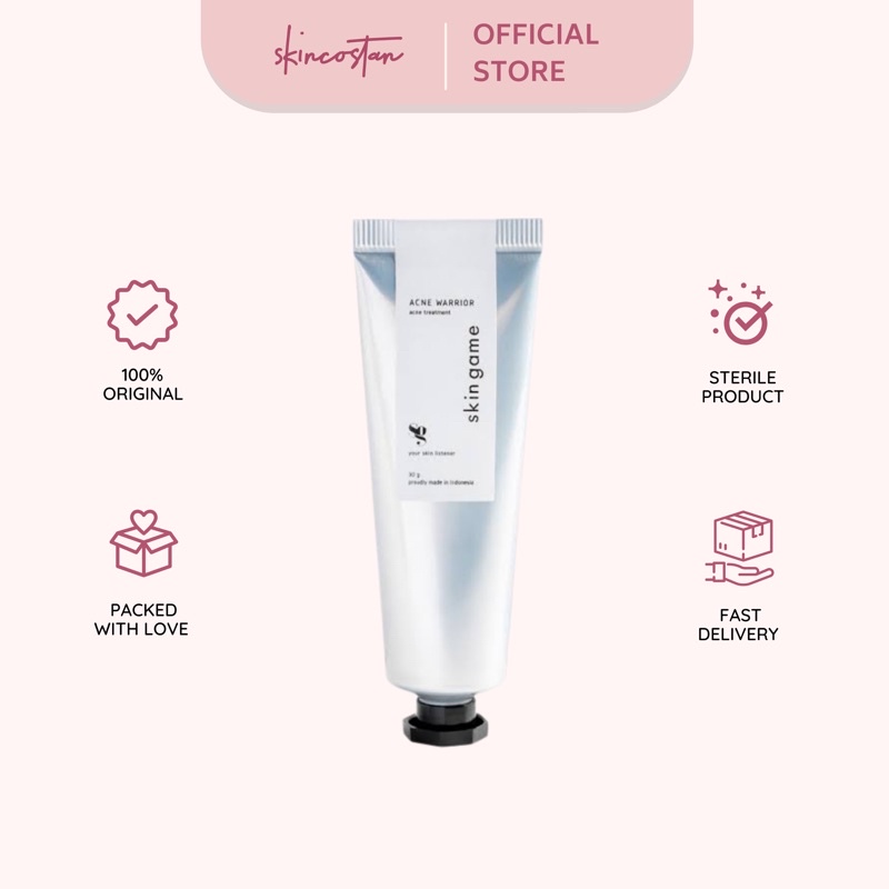 [SHARE/FULL] Skingame Acne Warrior Acne Treatment Share In Jar Skin Game
