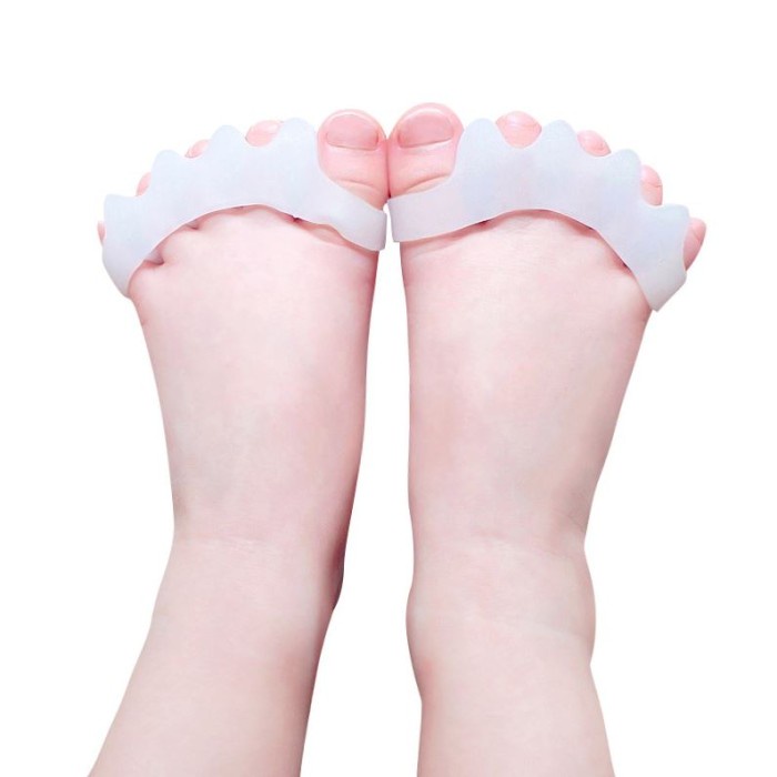 Children thumb valgus corrector Pelurus Jari adult toe overlap five-hole separator