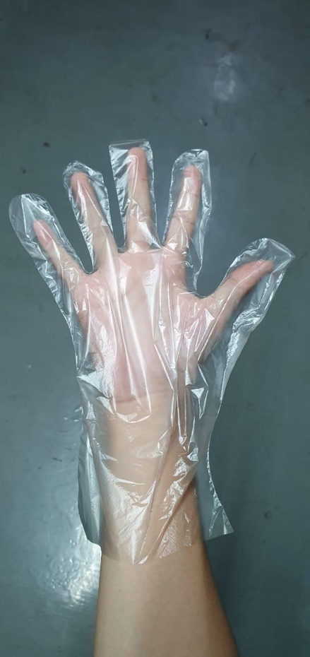 Sarung tangan plastik ASTA isi 100pcs / sarung tangan kecantikan salon / hand glove READY