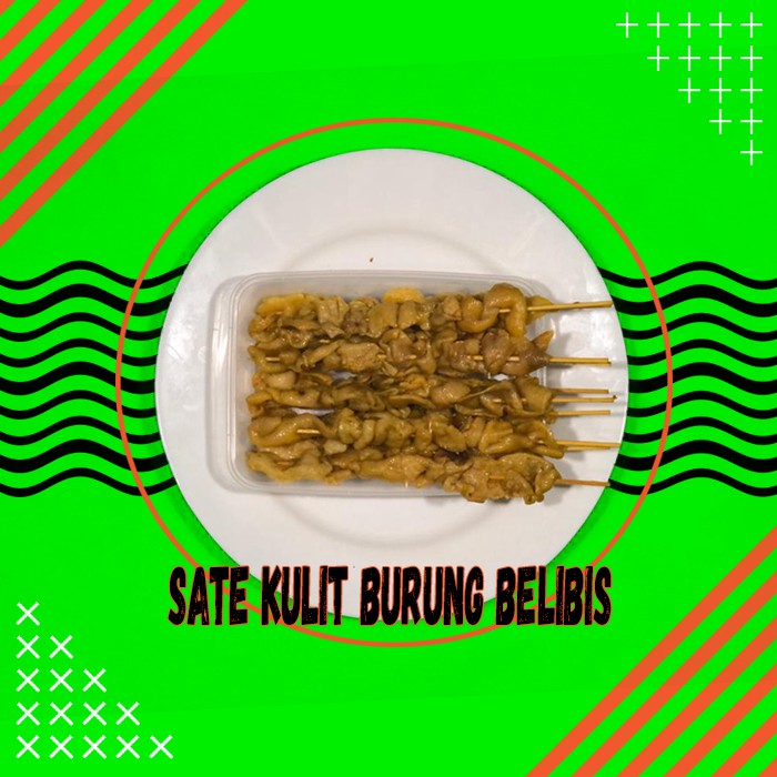 

Sate Kulit Burung Belibis isi 10