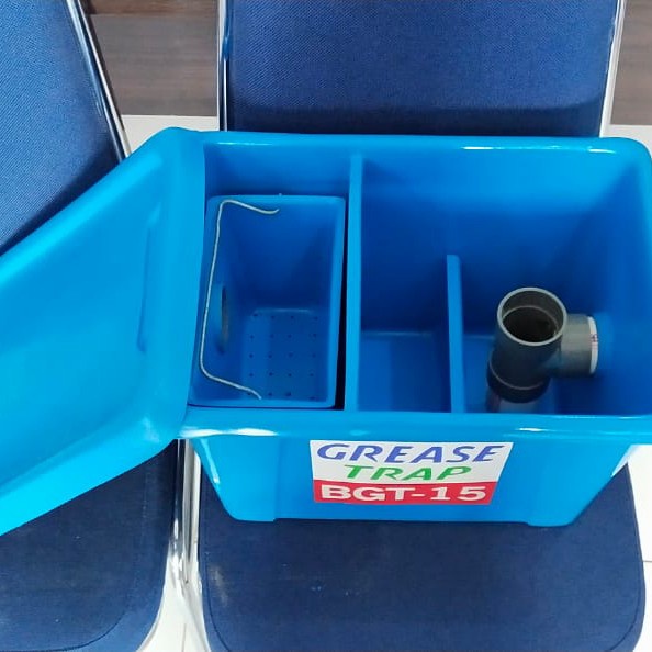 Jual Grease Trap Portable Bgt 15 Liter - Abu-Abu _Art
