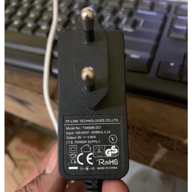 Adaptor 9v 0.85a Merek Tplink Original