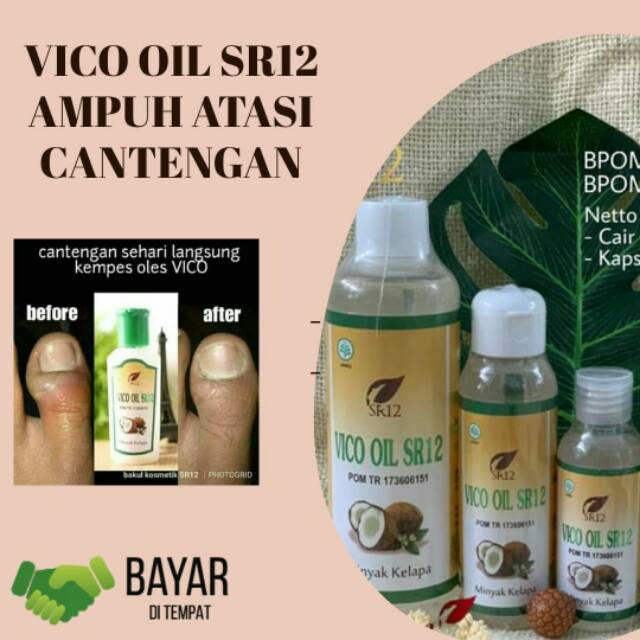 VICO SR12 AMPUH ATASI CANTENGAN/OBAT JAMUR KUKU/JARI BENGKAK/VICO SR12/OBAT CANTENGAN/OBAT KAKI KORE