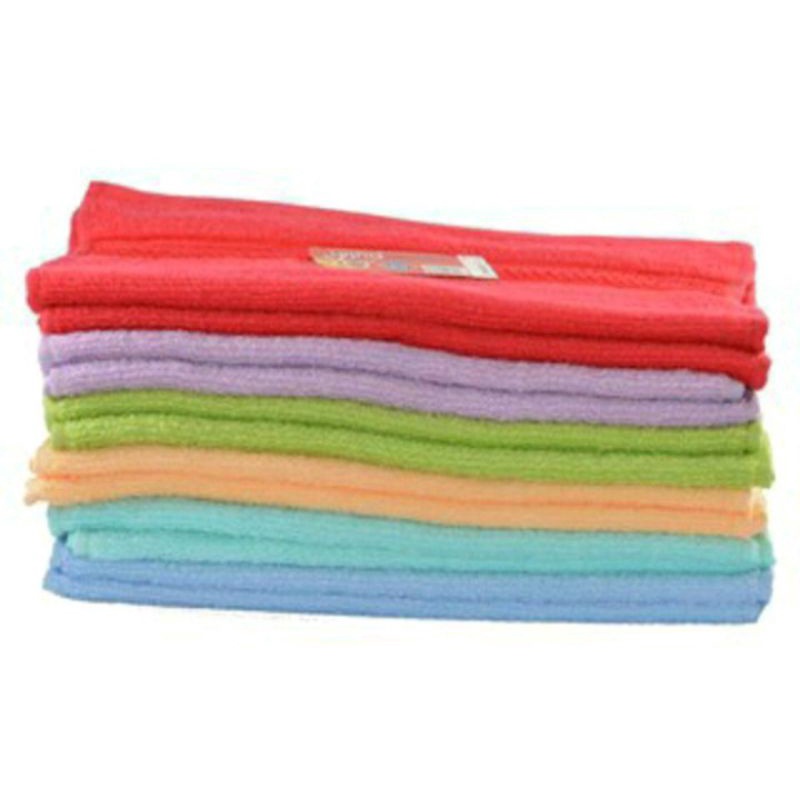 Handuk MERAH PUTIH 30x70 / Handuk Mandi / Handuk Dewasa /