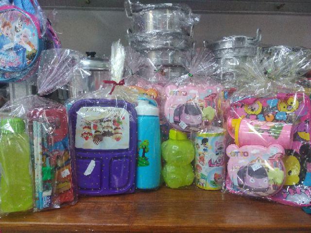 Paket Bingkisan Ulangtahun Tas Tenteng Kotak Makan Dan Botol Tumbler