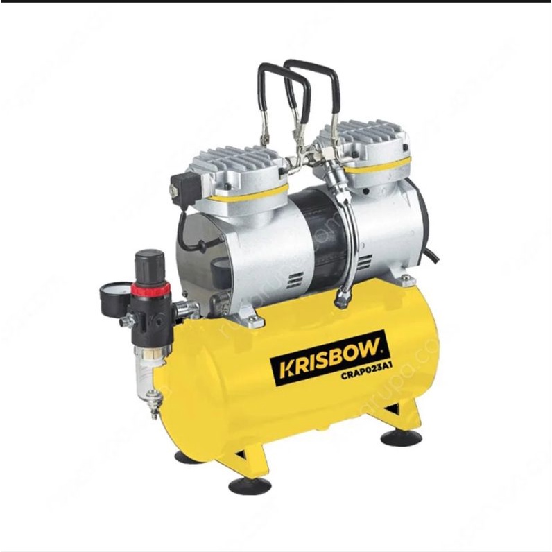Krisbow Kompresor Airbrush Twin Cylinder
