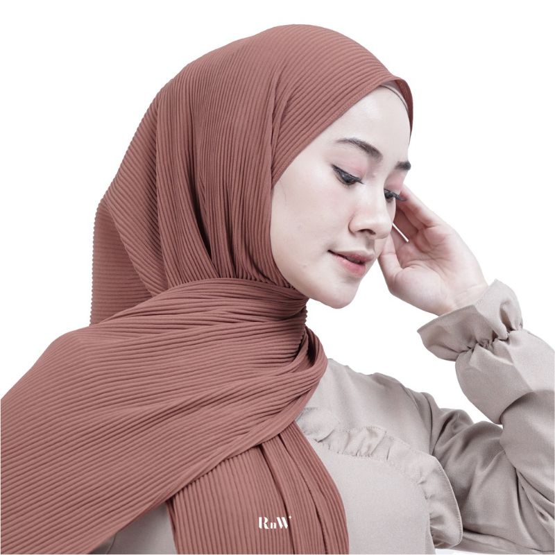 kerudung pashmina panjang full prisket Tampa garis tengah// full prisket lidi