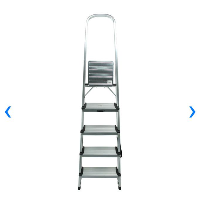+%+%+%] Tangga Lipat Aluminium 5 Wide Step Krisbow