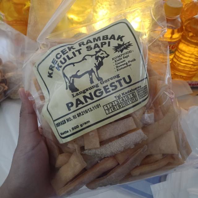 

KRUPUK KULIT SAPI RAMBAK SUPER 250gr